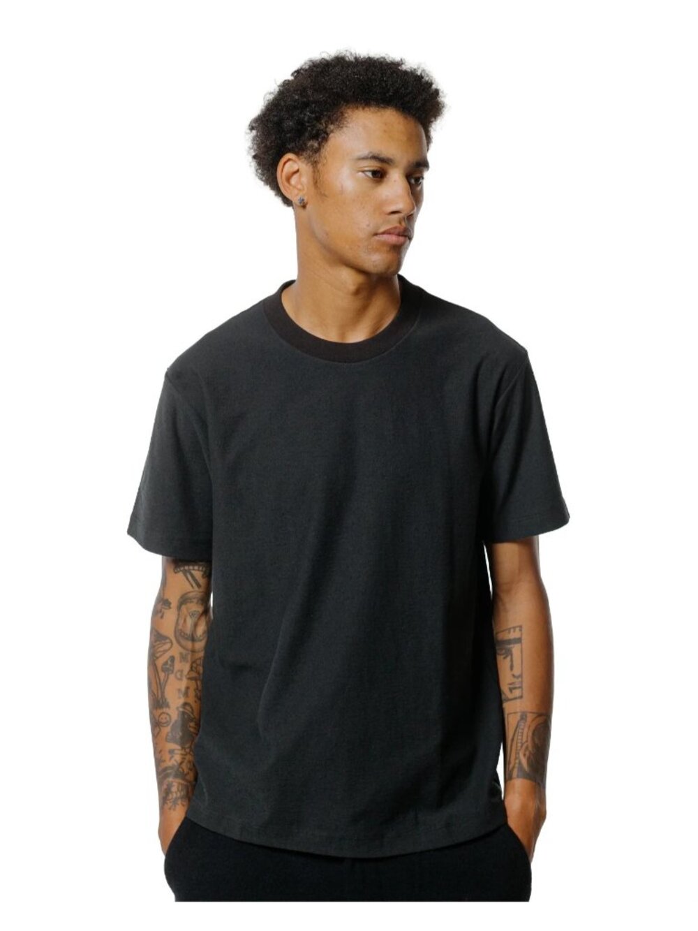 Lady White Co. Nep T-Shirt in Shadow Size 40/Large